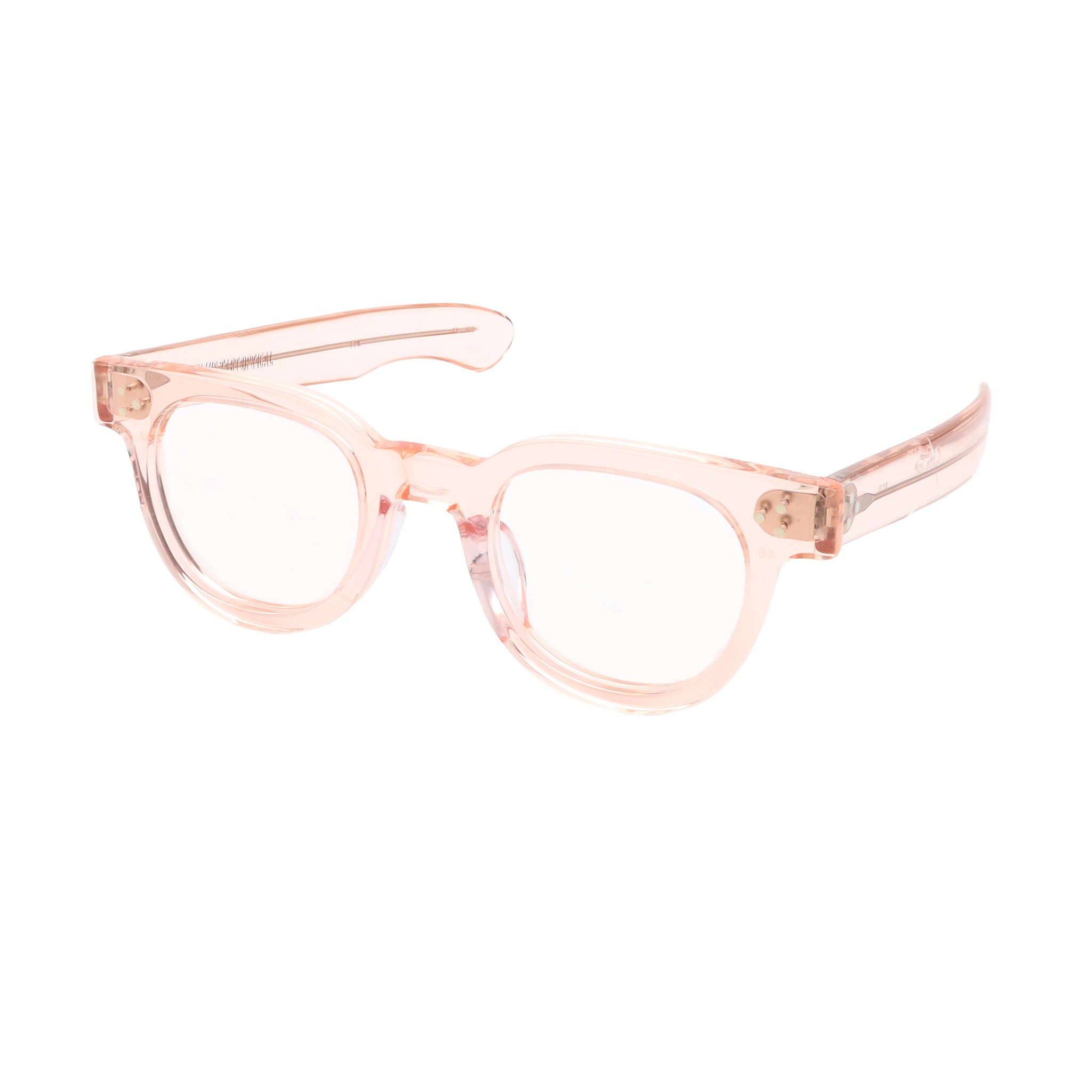 JULIUS TART OPTICAL FDR Eyeglass Frame Grey Crystal II
