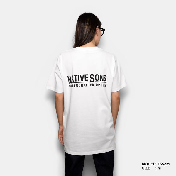 Native Sons Tee Shirt - WHITE